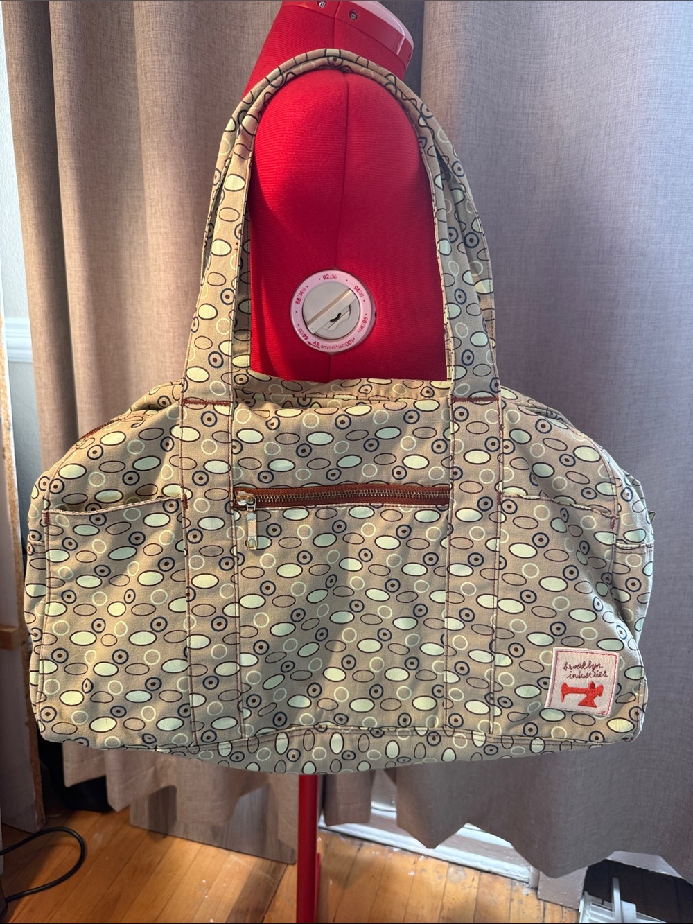 Brooklyn Industries Shoulder Duffle Retro Bag